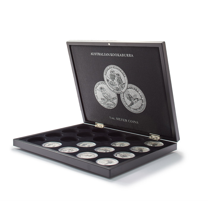 Etui for 1 oz Australian Kookaburra silver coins (20pcs) Etui for 1 oz Australian Kookaburra silver coins (20pcs)