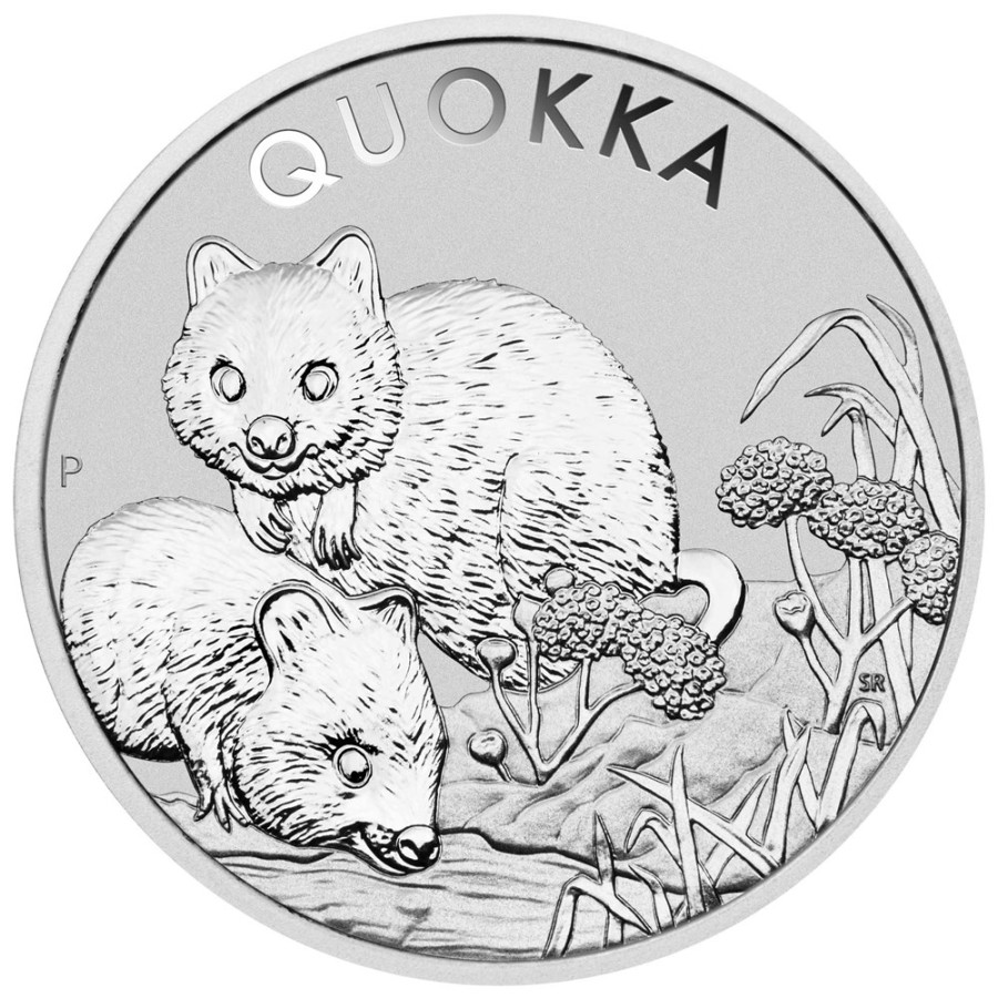 Silver coin Quokka 1 oz (2022)