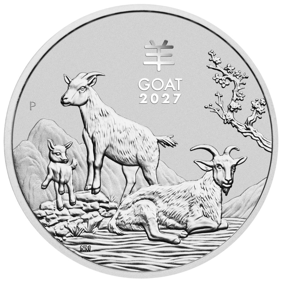 Silver coin Year of the Goat 1 oz (2027) Silver coin Year of the Goat 1 oz (2027)