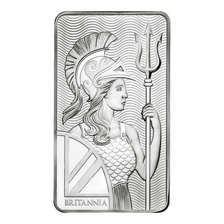 Silver bar Britannia 100 oz Silver bar Britannia 100 oz