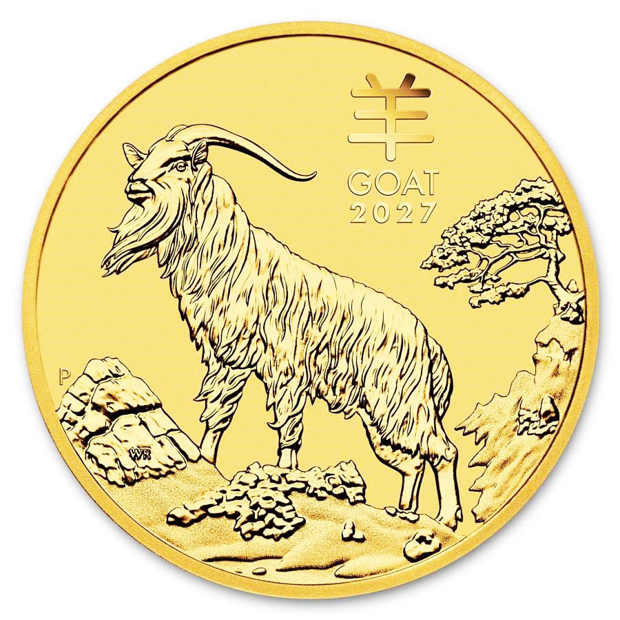 Gold coin Year of the Goat 1 oz (2027) Gold coin Year of the Goat 1 oz (2027)