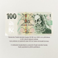 Coins and banknotes of the Czech National Bank 2016-2020