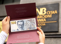 Commemorative banknote 2026 on the establishment of the Czechoslovak currency Vilém Pospíšil