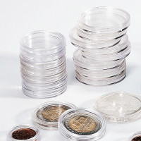 Plastic capsule for coins (17)