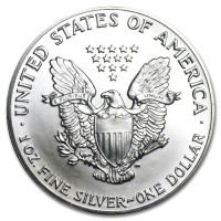 Silver coin American Silver Eagle 1 oz (1986)
