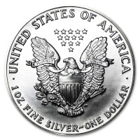 Silver coin American Silver Eagle 1 oz (1989)