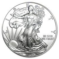 Silver coin American Silver Eagle 1 oz (2010)