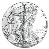 Silver coins American Silver Eagle 1 oz (2011)