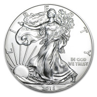 Silver coins American Silver Eagle 1 oz (2015)