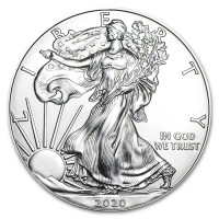 Silver coins American Silver Eagle 1 oz (2020)