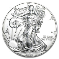 Silver coins American Silver Eagle 1 oz (2021) Type1