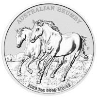 Silver coin Australian Brumby 1 oz (2023)