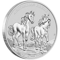 Silver coin Australian Brumby 1 oz (2025)