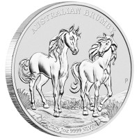 Silver coin Australian Brumby 1 oz (2025)