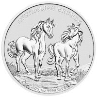 Silver coin Australian Brumby 1 oz (2025)