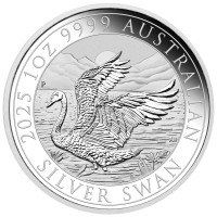 Silver coin Australian Swan 1 oz (2025)