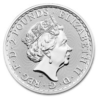 Silver coin Britannia 1 oz (2020)