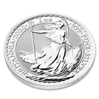 Silver coin Britannia 1 oz (2020)