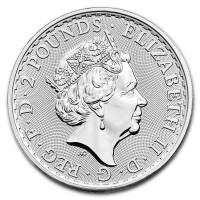 Silver coin Britannia 1 oz (2022)