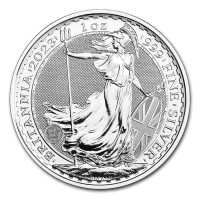 Silver coin Britannia 1 oz (2023)