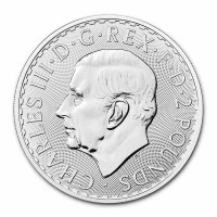 Silver coin Britannia 1 oz Charles III. (2023)