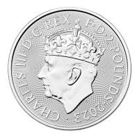 Silver coin Britannia 1 oz The Coronation (2023)