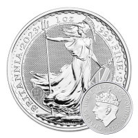 Silver coin Britannia 1 oz The Coronation (2023)