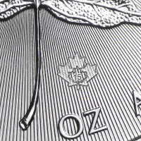 Silver coin Canadian Maple Leaf 1 oz (2015)