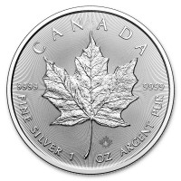 Silver coin Canadian Maple Leaf 1 oz (2026)
