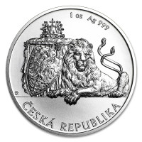 Silver coin Czech Lion 1 oz (2018)