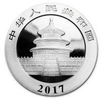 Silver coin China Panda 30g (2017)