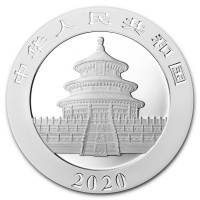 Silver coin China Panda 30g (2020)