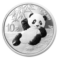 Silver coin China Panda 30g (2020)