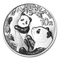 Silver coin China Panda 30g (2021)