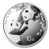 Silver coin China Panda 30g (2023)