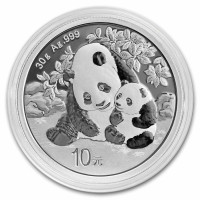 Silver coin China Panda 30g (2024)
