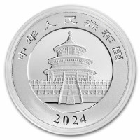 Silver coin China Panda 30g (2024)