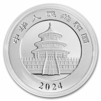 Silver coin China Panda 30g (2024)