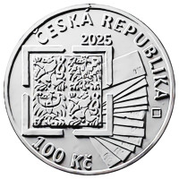 Silver coin 100 CZK Customs Administration PROOF