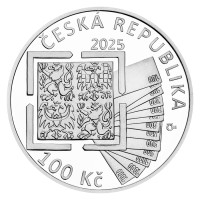Silver coin 100 CZK Customs Administration PROOF