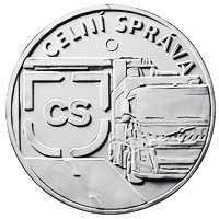 Silver coin 100 CZK Customs Administration PROOF