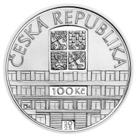 Silver coin 100 CZK Supreme Court PROOF
