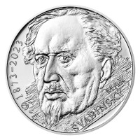 Silver coin ČNB 200 Kč 150th Anniversary of the Birth of Max Švabinský STANDARD