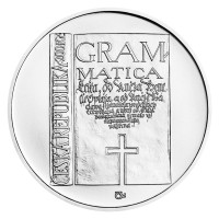 Silver coin ČNB 200 Kč 500th anniversary of the birth of Jan Blahoslav STANDARD