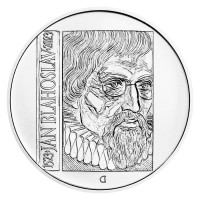 Silver coin ČNB 200 Kč 500th anniversary of the birth of Jan Blahoslav STANDARD