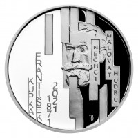 Silver coin ČNB 200Kč František Kupka PROOF