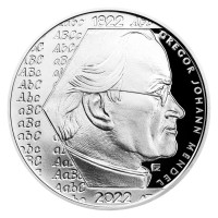 Silver coin ČNB 200Kč Gregor Mendel PROOF