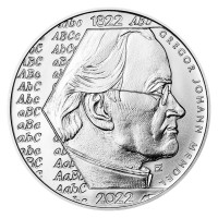 Silver coin ČNB 200Kč Gregor Mendel STANDARD