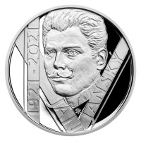 Silver coin ČNB 200Kč Jan Janský PROOF