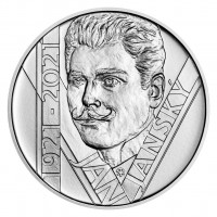 Silver coin ČNB 200Kč Jan Janský STANDARD